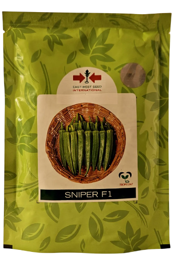 Buy Bhendi East-West Sniper Seeds Online in India – Dhartibeej