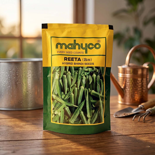 Bhendi Mahyco Reeta Seeds Online | Dhartibeej