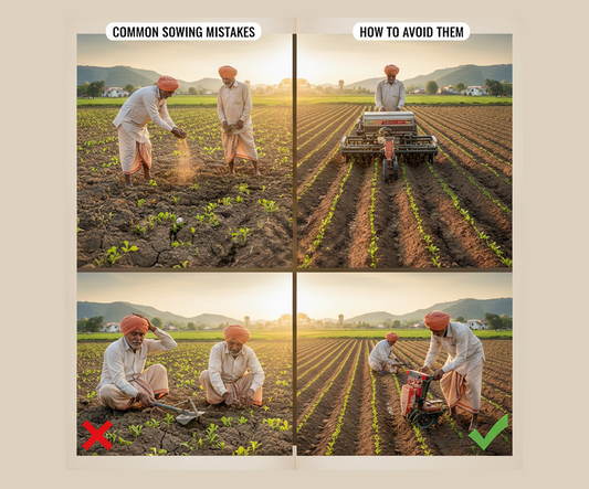 Common Sowing Mistakes Farmers Make and How to Avoid Them