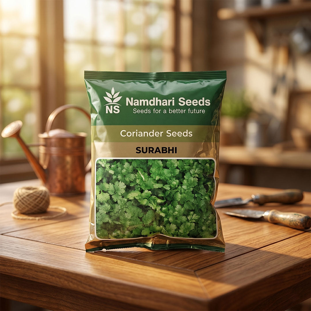 Coriander Ns Surabhi Seeds Online | Dhartibeej