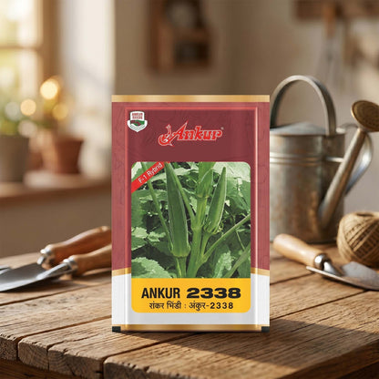 Bhendi Ankur 2338 Seeds for High Yield Farming | Dhartibeej