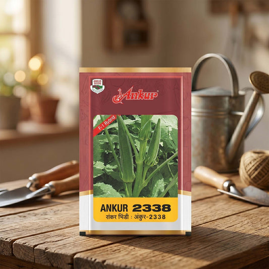 Bhendi Ankur 2338 Seeds for High Yield Farming | Dhartibeej