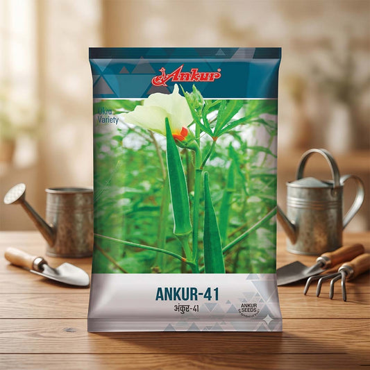 Bhendi Ankur 41 Seeds Online | Dhartibeej