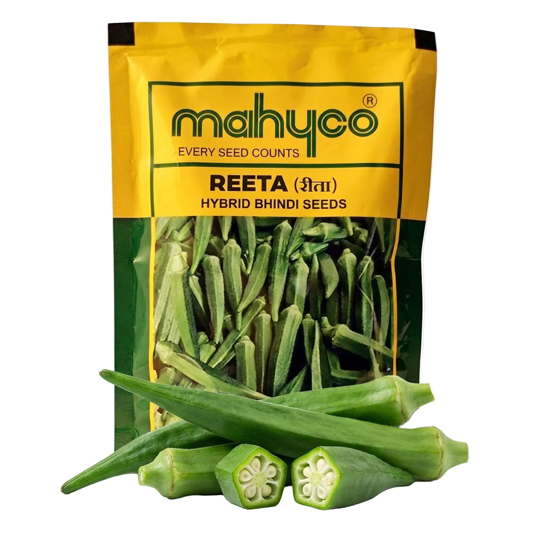 Bhendi Mahyco Reeta Seeds Online | Dhartibeej