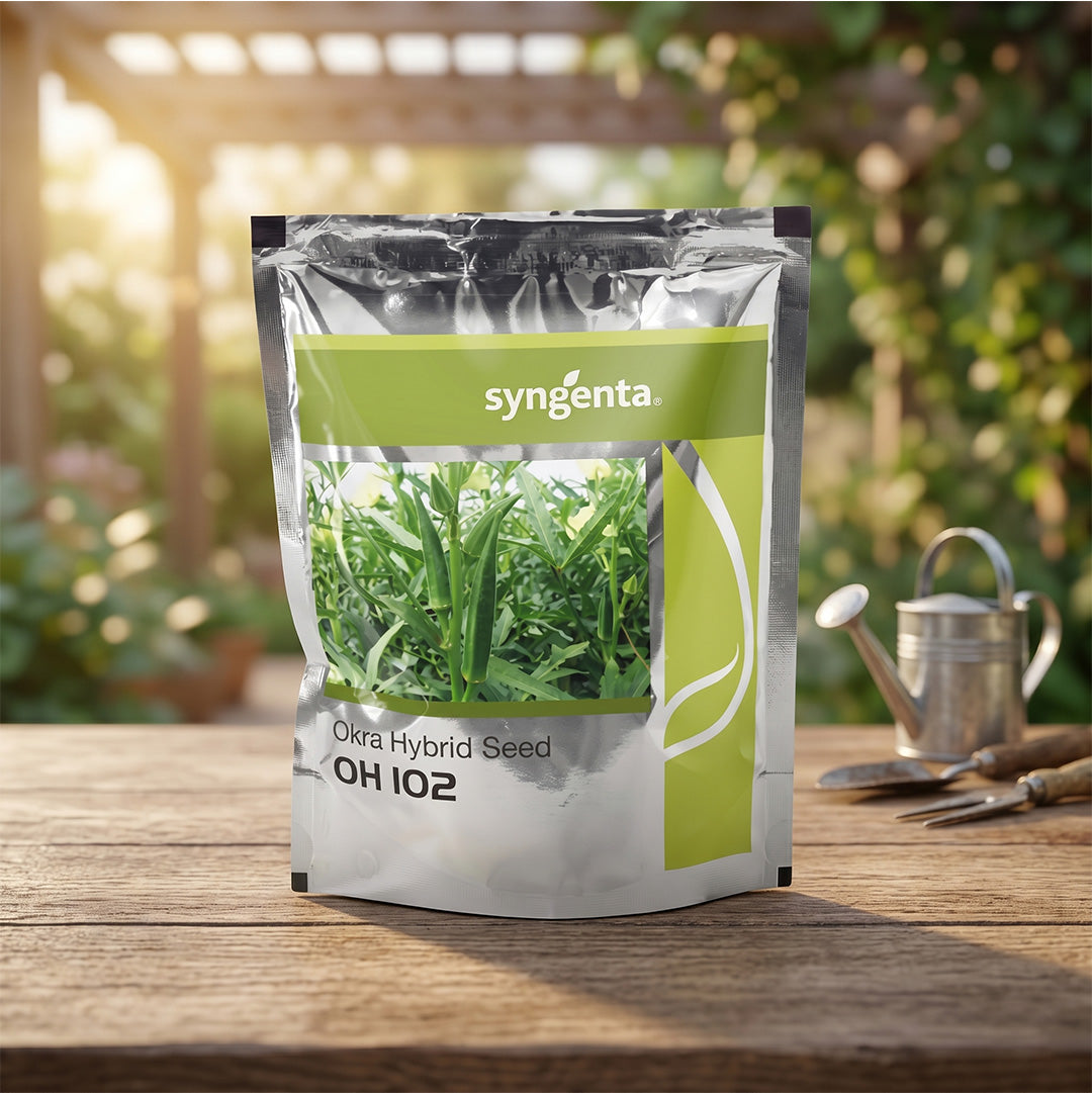 Bhendi Syn Oh -102 Seeds for High Yield Farming | Dhartibeej