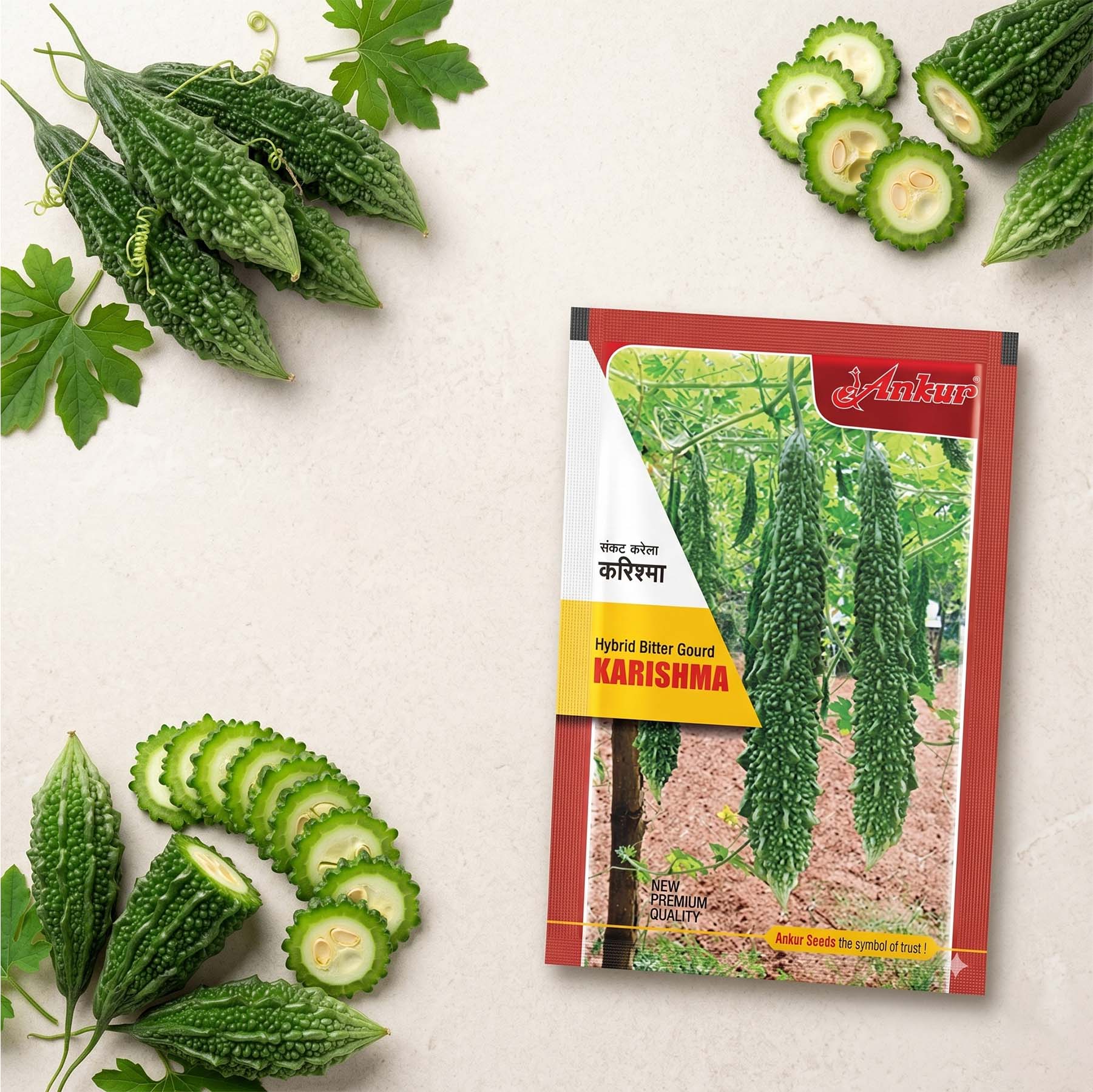 Bitter Gourd Ankur Karishma Seeds Online | Dhartibeej