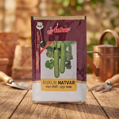 Bottle Gourd Ankur Natwar Seeds Online | Dhartibeej