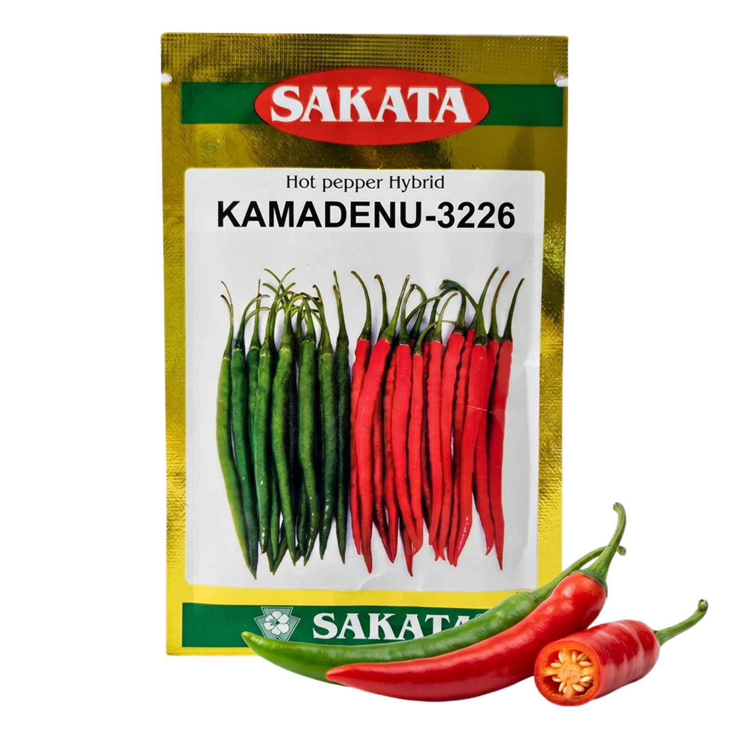 Chilli Sakata Kamadenu Seeds for High Yield Farming | Dhartibeej