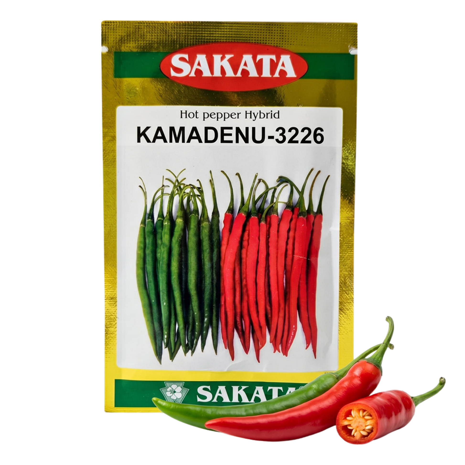 Chilli Sakata Kamadenu Seeds for High Yield Farming | Dhartibeej