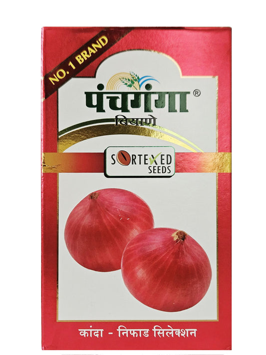 Onion Panchaganga Nifad Selection Seeds Online | Dhartibeej