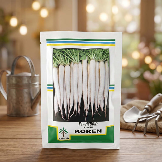 Radish Kalash Koren Seeds Online | Dhartibeej
