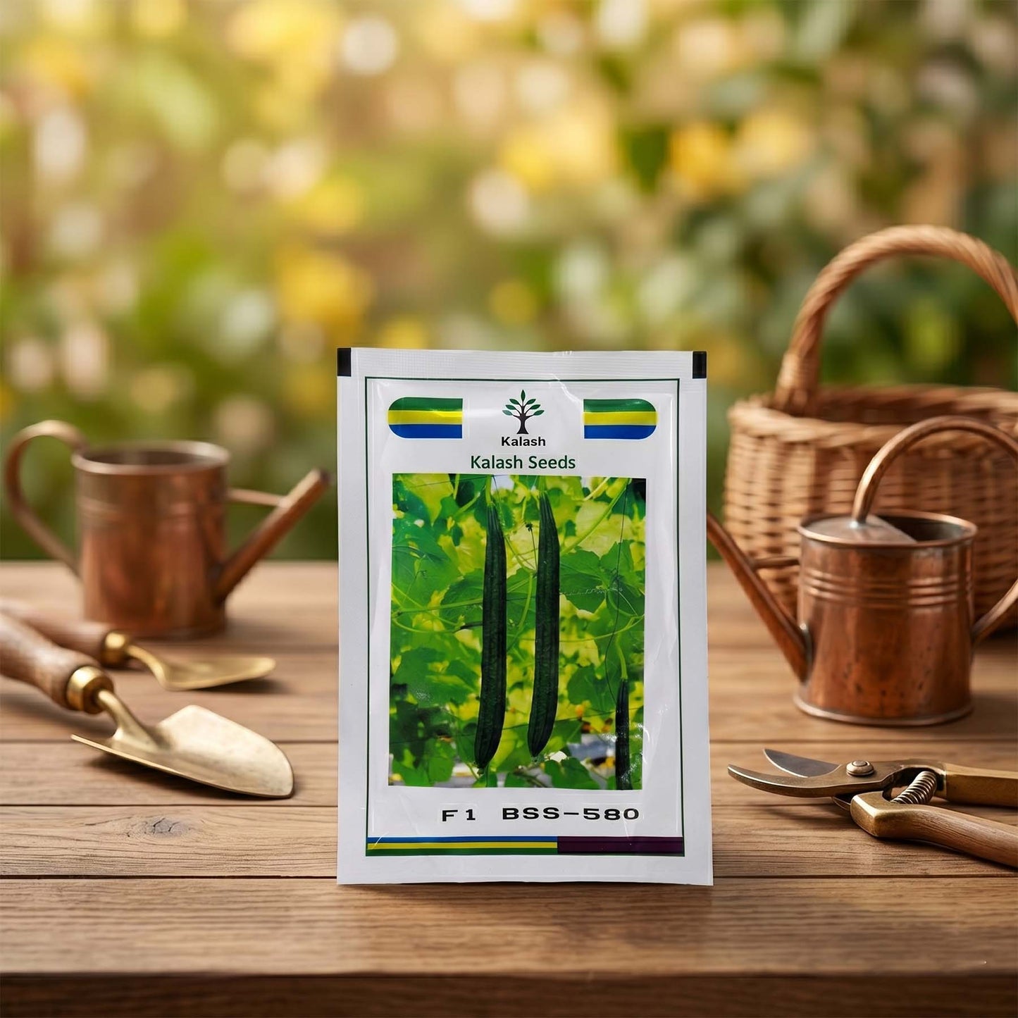 Ridgegourd Kalash Bss 580 Seeds for High Yield Farming | Dhartibeej