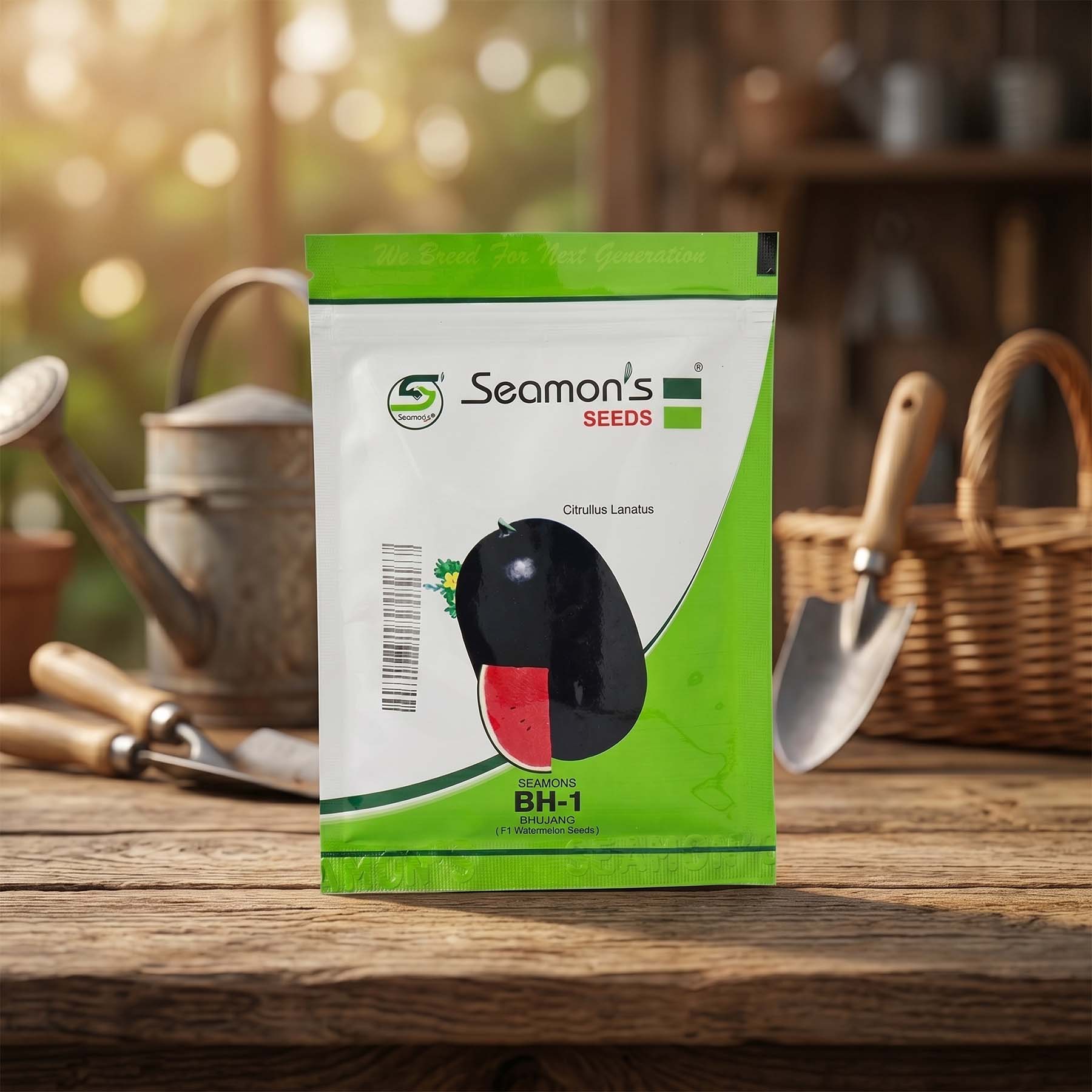 Watermelon Seamons Bh-1 Bhujang Seeds Online | Dhartibeej