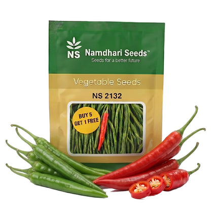Buy Chilli Ns 2132 Seeds Online | Dhartibeej